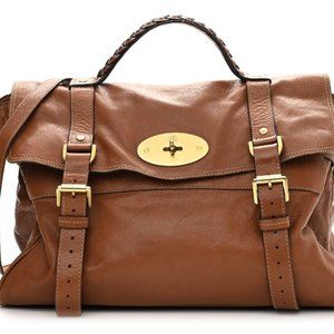 MULBERRY Soft Buffalo Oversized Alexa Oak